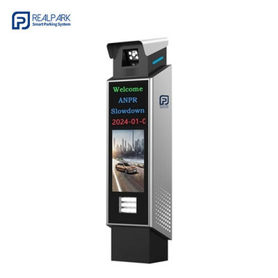 4MP LPR 카메라를 가진 LED 기계와 함께 번호판 인식 주차 시스템