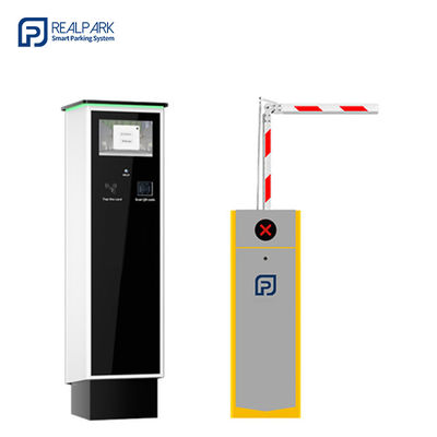 주문 주차 솔루션에 대한 QR 코드 및 LCD를 갖춘 셀프 서비스 주차 티켓 기계 online manufacture