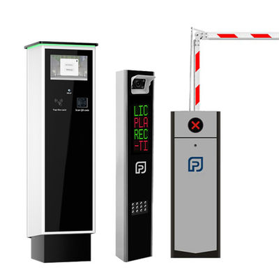 10.1인치 컬러 LCD 스크린 스마트 티켓 출구 시스템 NFC 카드 및 티켓 프린터 궁극적인 주차장 솔루션